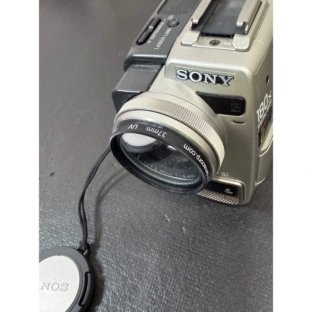 Sony Camcorder Silver Vintage DCR-TRV9 Handycam MiniDV Parts Repair